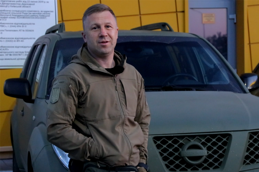 Ігор, волонтер з Бучанського району