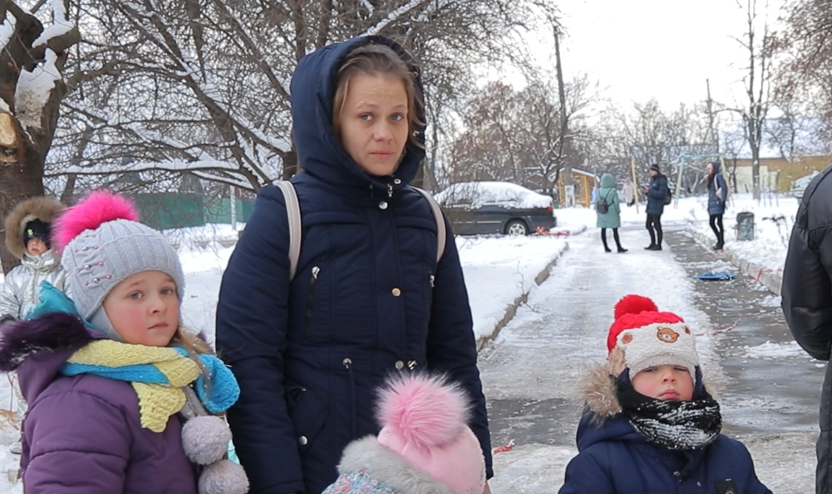 Ірина Опанасенко з дітьми