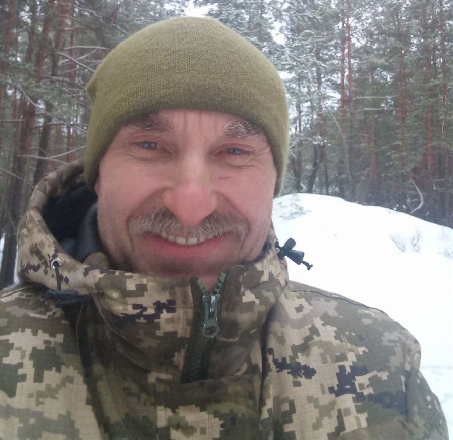 Віктор Тупало у військовій формі