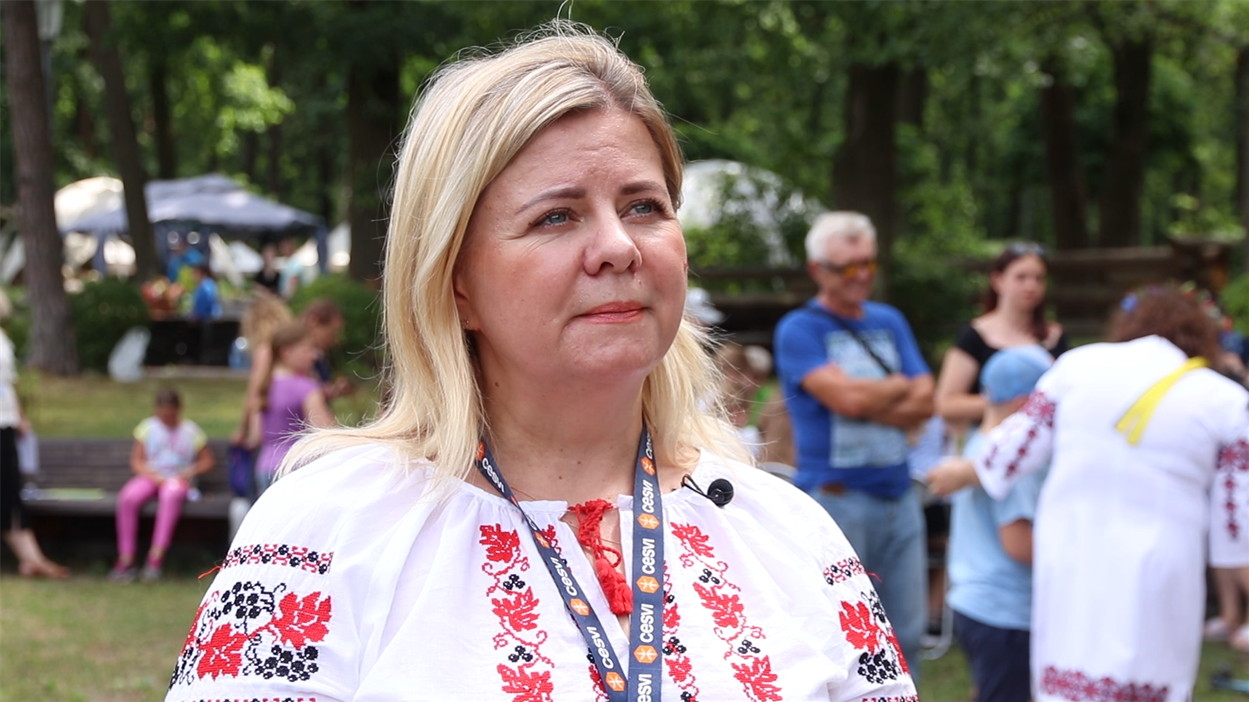 Організаторка та психологиня Бучанського центру психологічної допомоги Наталія Бєлова