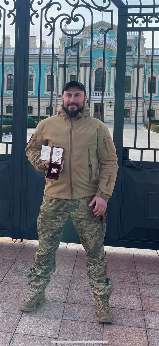 Володимир Коротя з Орденом Богдана Хмельницького