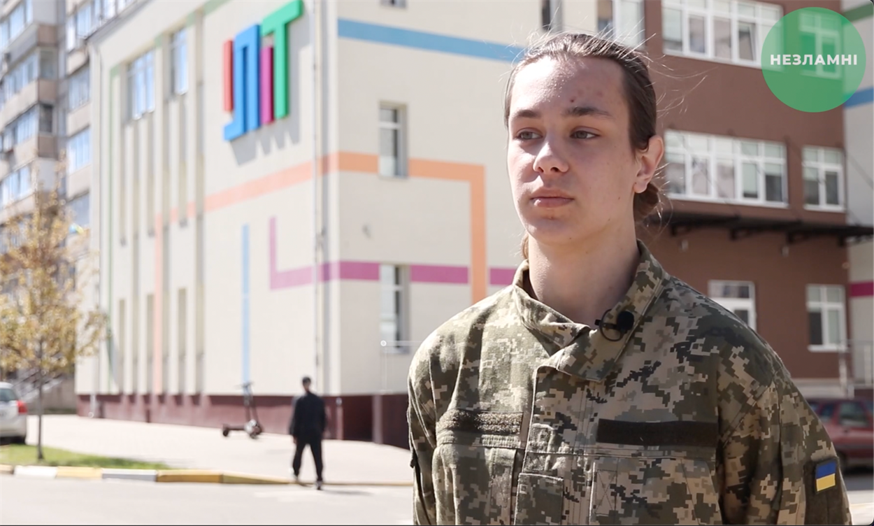 Ройовий, учень 11 класу Гліб Люльченко
