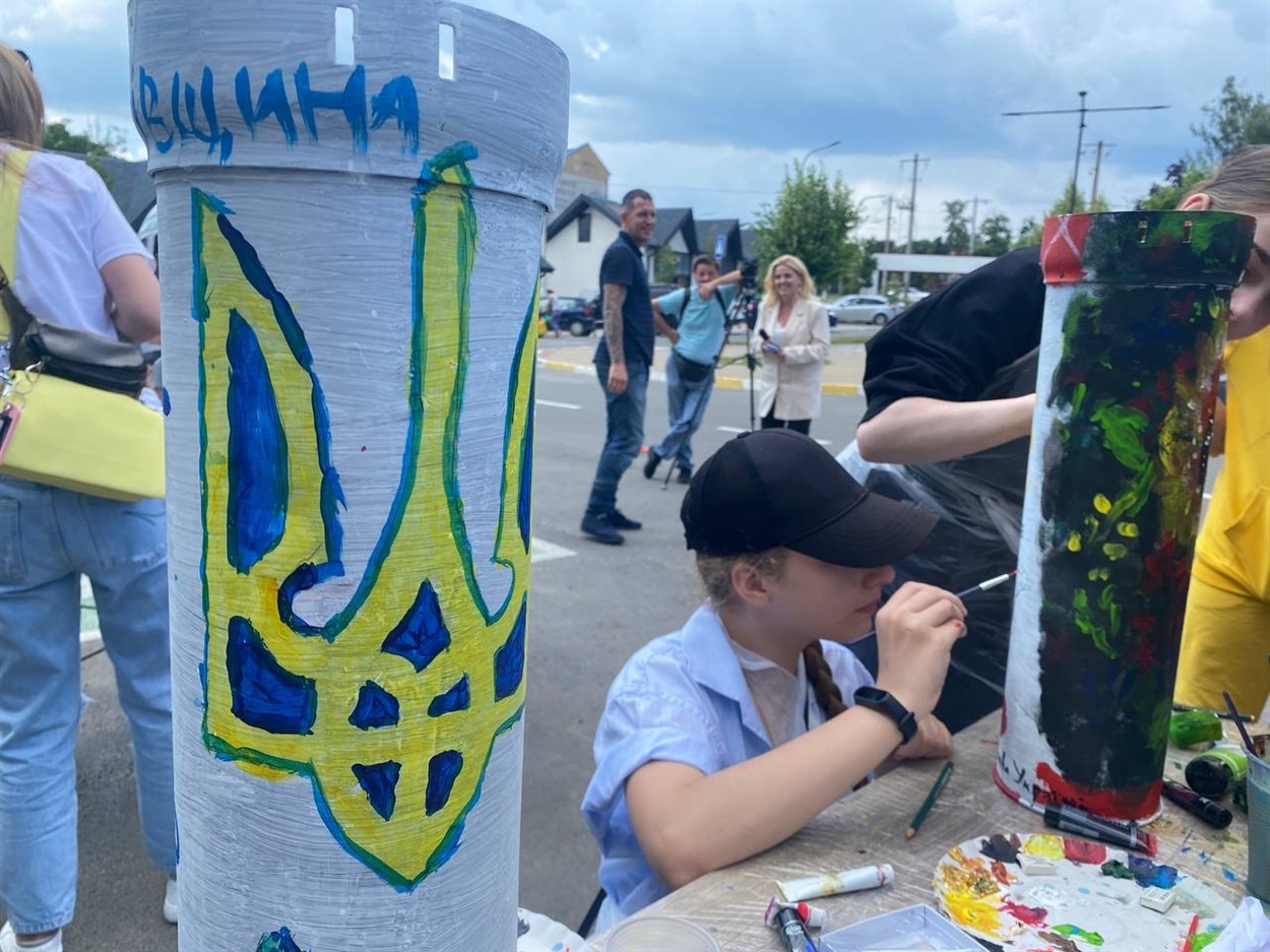 На майстер-клас приїхали діти зі всієї Бучанської громади