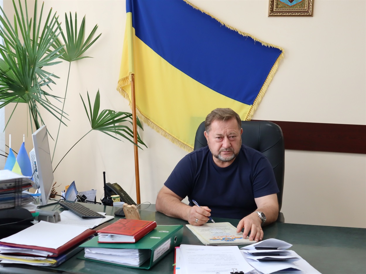 Голова Дмитрівської територіальної громади Тарас Дідич