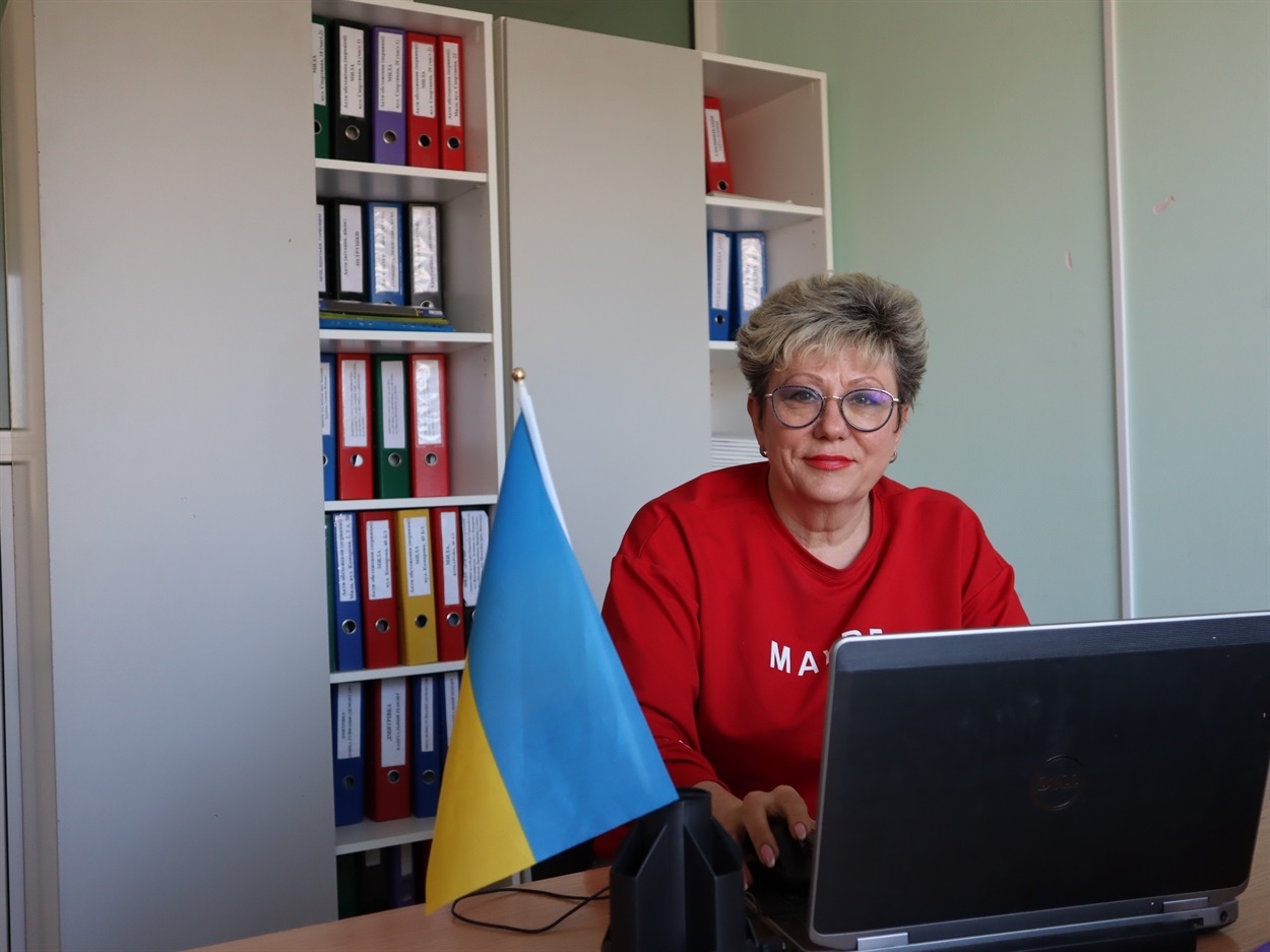 Прессекретарка відділу організаційної роботи Алла Збанацька