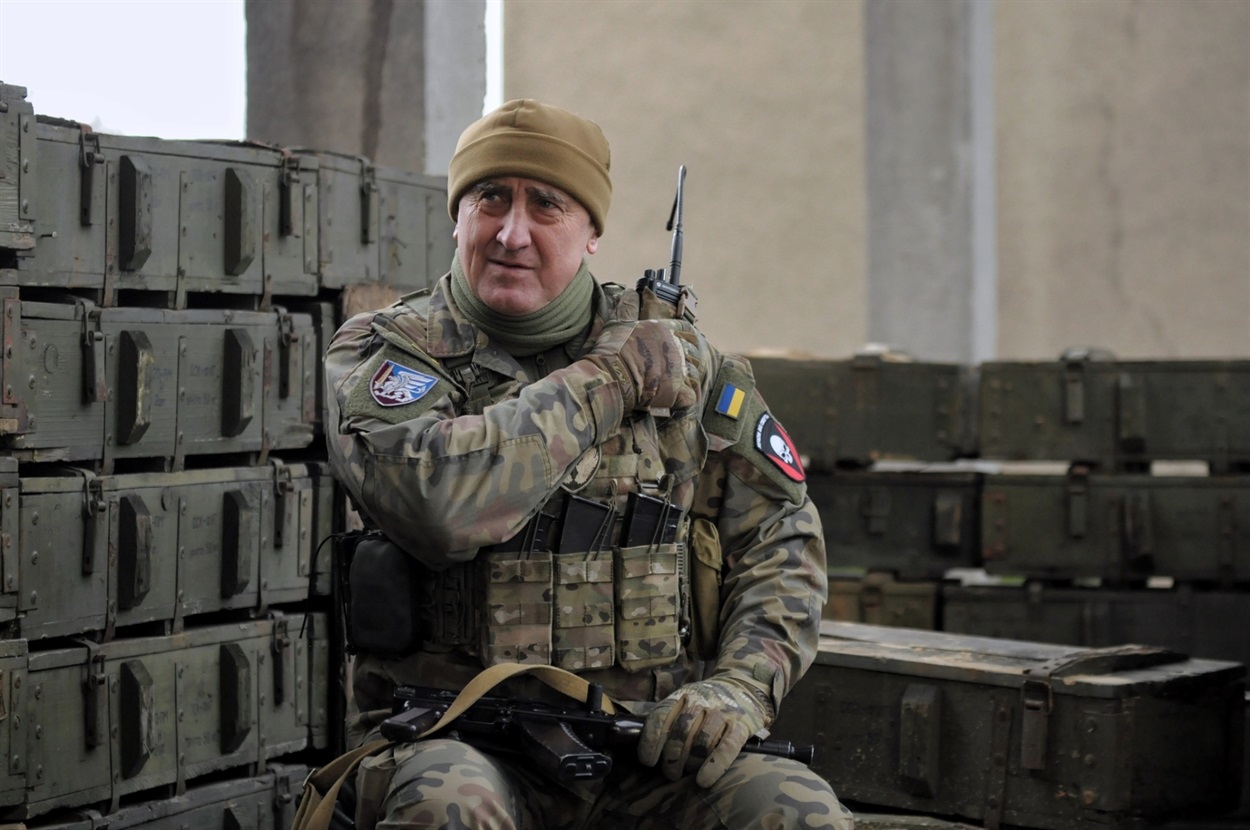 Командир 206 батальйону ТРО Віталій Баранов