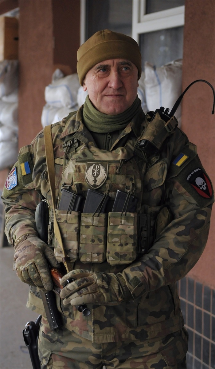 Командир 206 батальйону ТРО Віталій Баранов