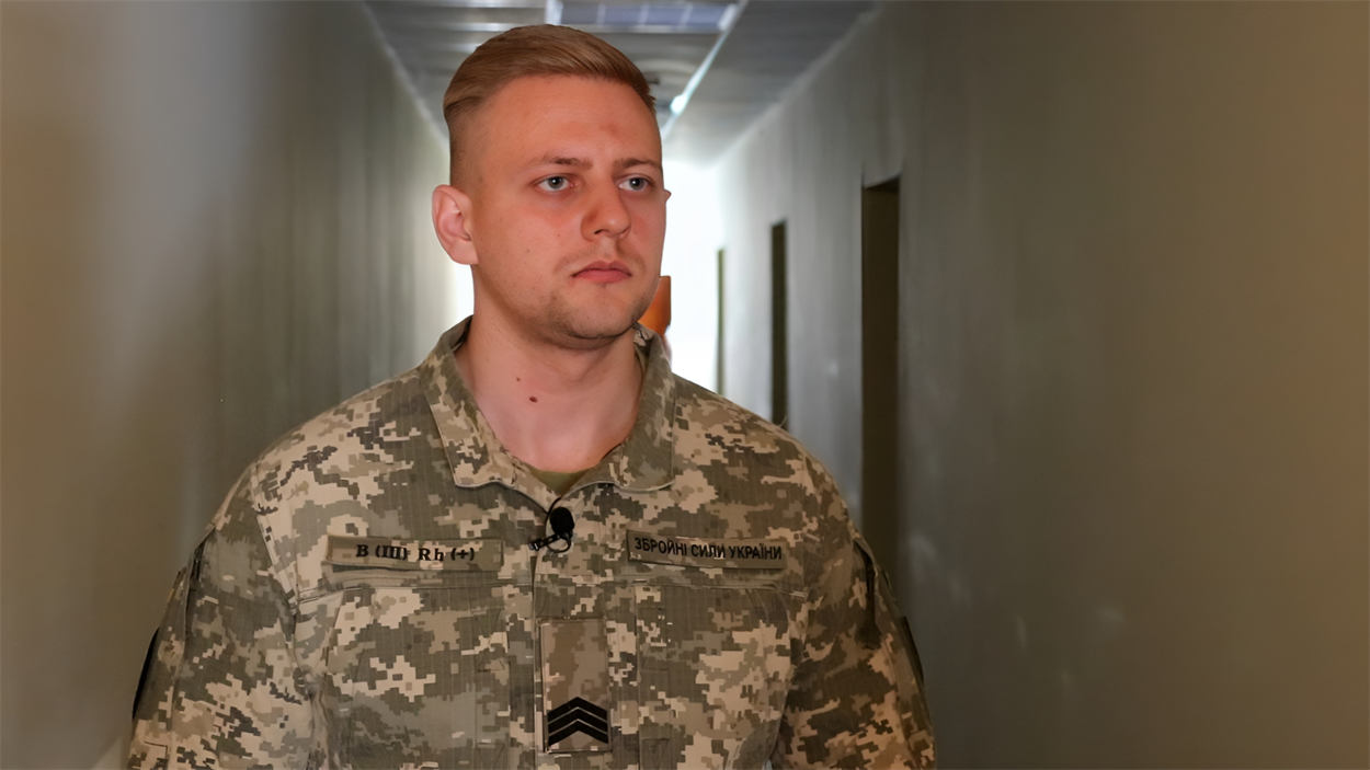 Сержант цивільно-військового співробітництва 241 бригади ТРО міста Києва Дмитро Гаврілов