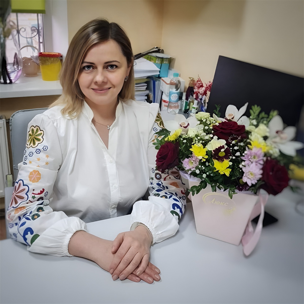 Директорка Бучанського центру первинної медико-санітарної допомоги Жанна Лінчук