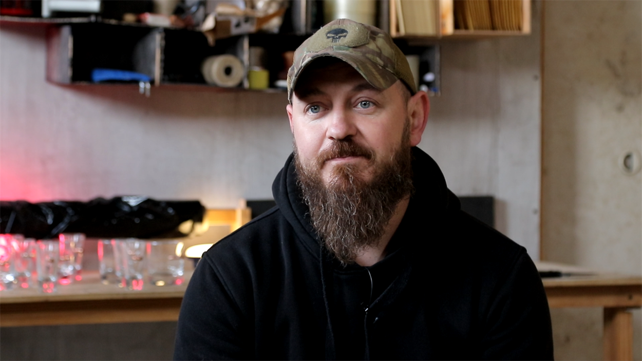 Власник майстерні BatArt, ветеран АТО Андрій Несмачний