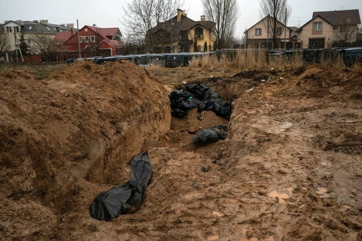 Ексгумація тіл у Бучі