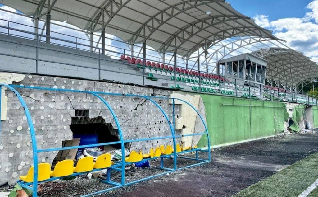 Ірпінський зруйнований стадіон