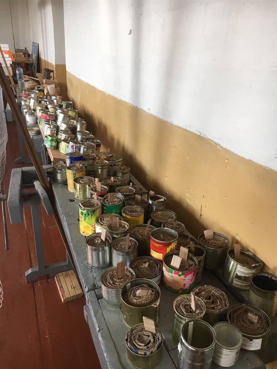 Виробництво окопних свічок
