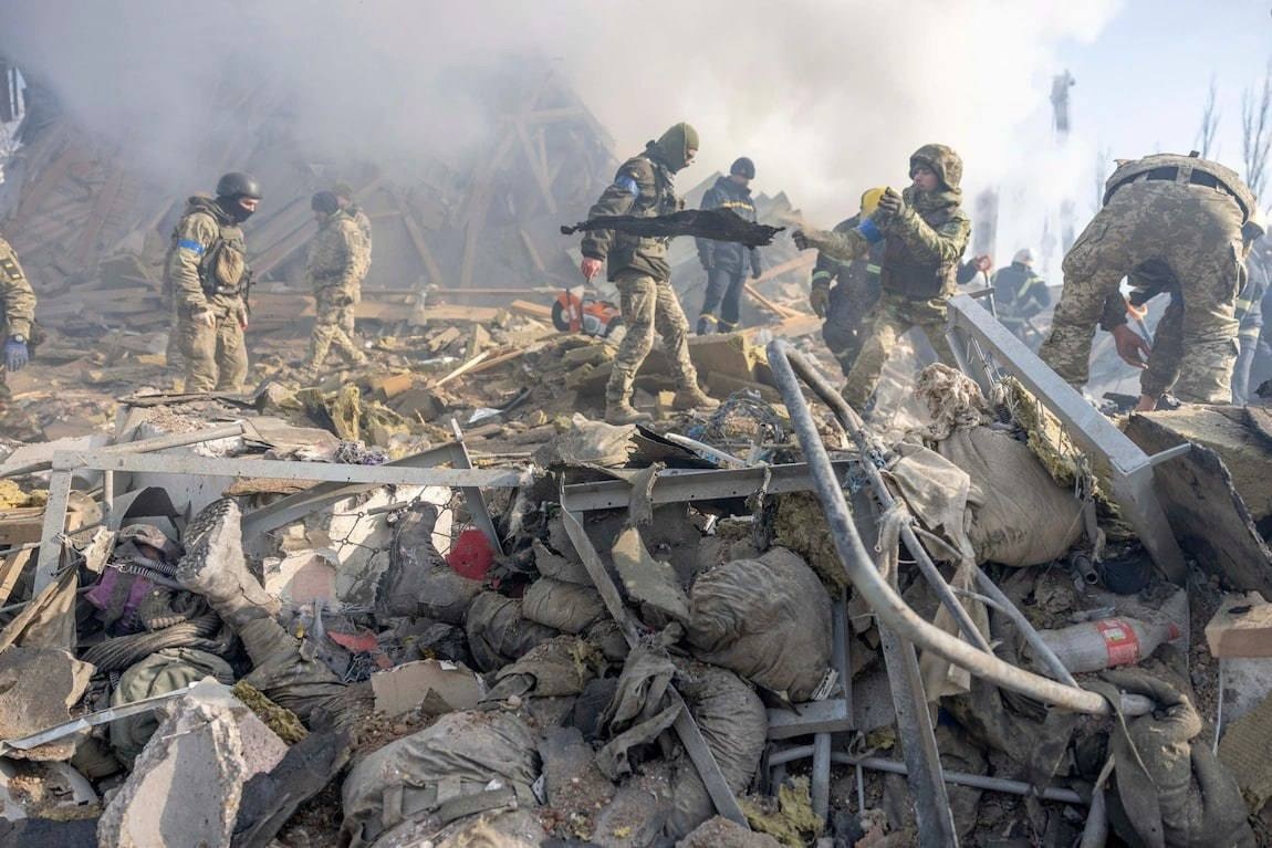 Загиблі українські військові після ракетного удару