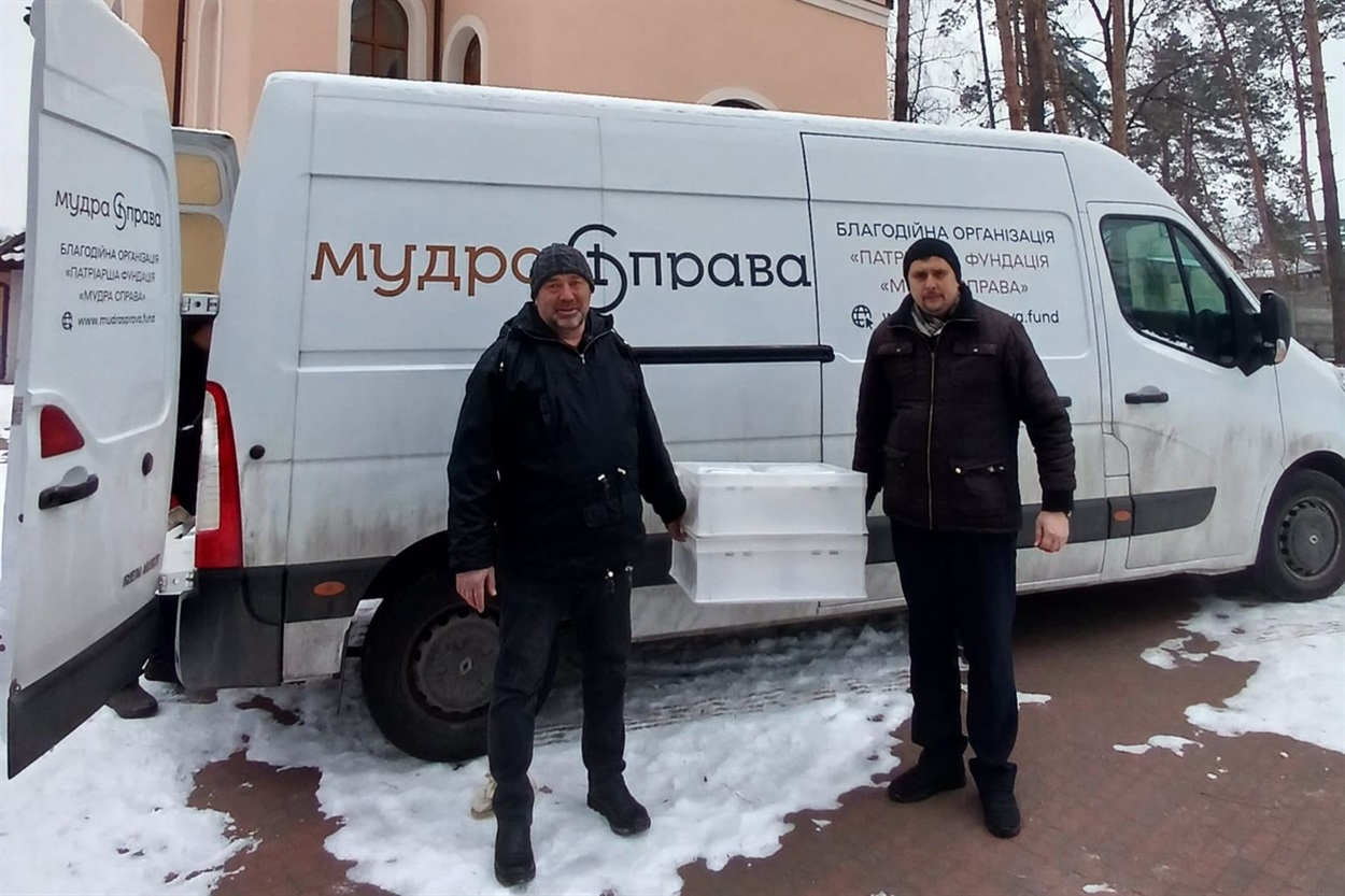 Розвозка обідів для літніх людей