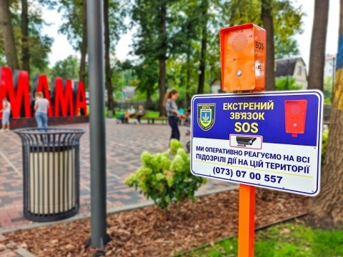 Кнопки підключені до камер відеоспостереження