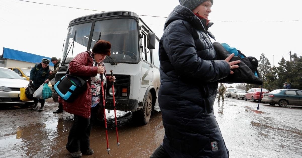Евакуація з Ірпеня тривала під постійними обстрілами росіян