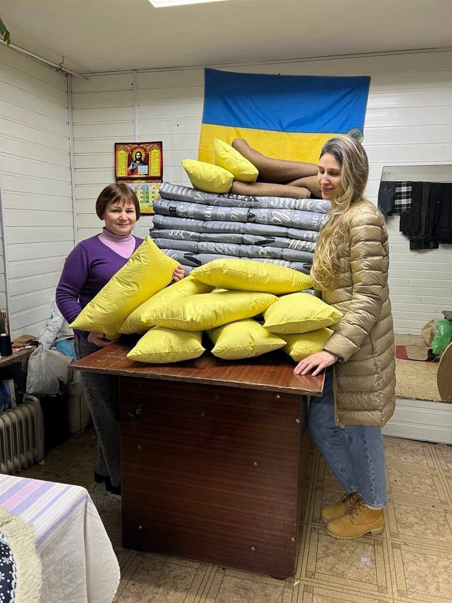 Подушки для воїнів