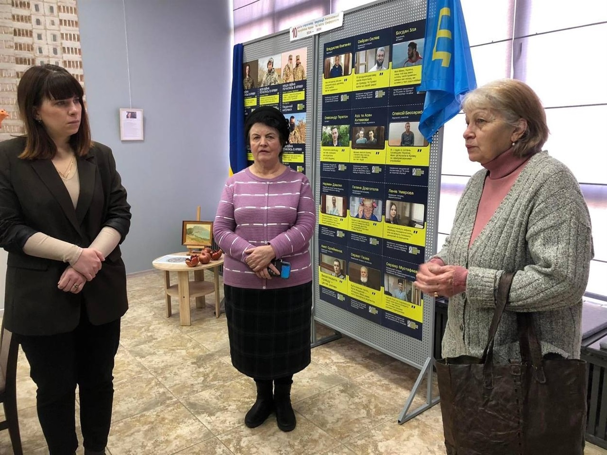 Відвідувачі виставки 