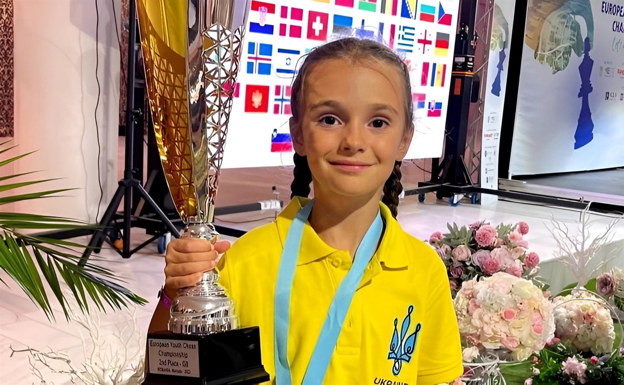 Дар'я Кравчук на чемпіонаті Європи в Румунії