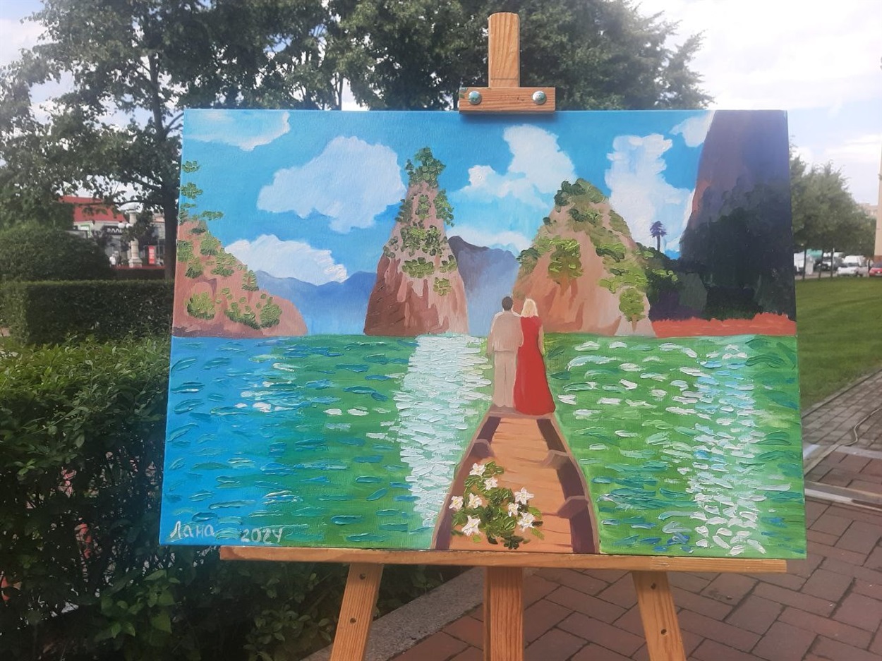 Картина Світлани Остапчук в пам'ять про свого коханого