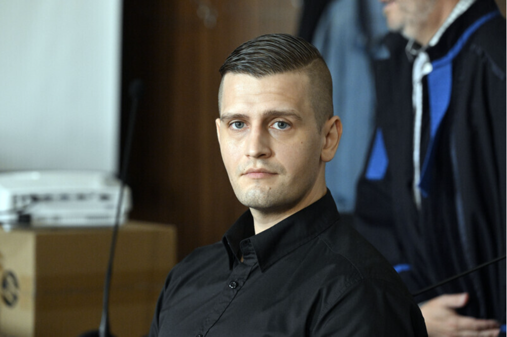 Філіп Сіман у залі суду Міського суду в Празі, 3 липня 2024 р.