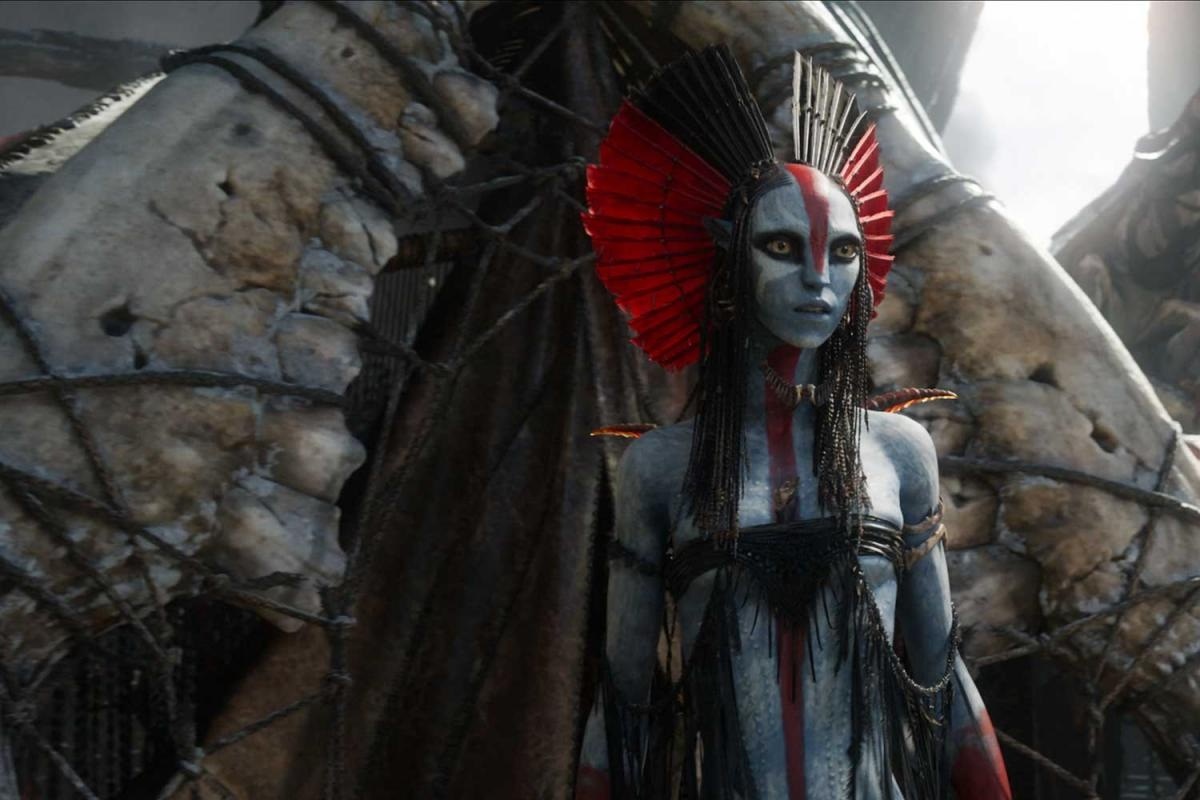 Кадр з фільму "Аватар: Вогонь і Попіл"