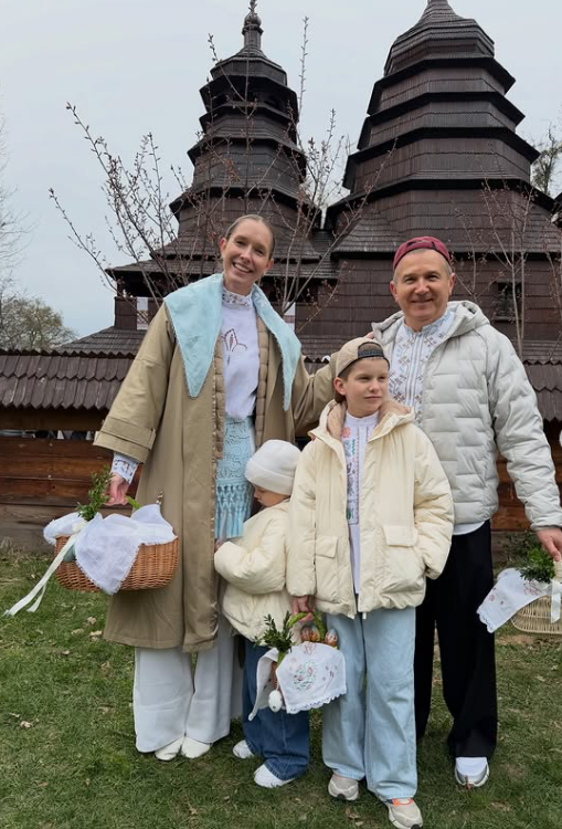 Катерина Осадча зустріла Великдень у Львові