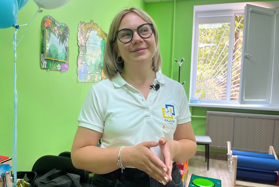 Вікторія Нечипоренко. Психологиня Центру соціальної підтримки “Турбота”