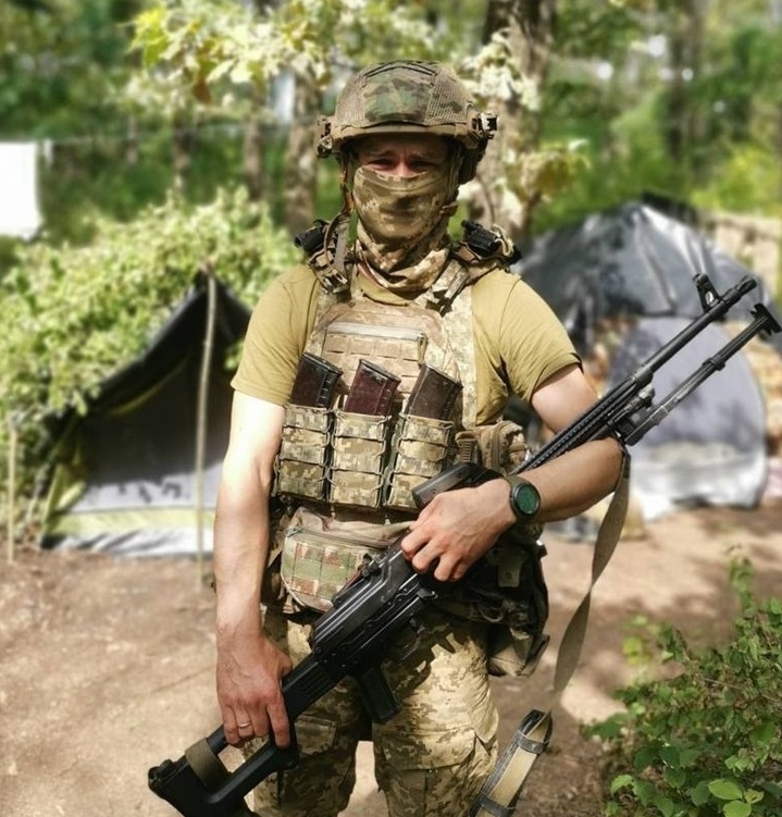 Сергій Зеленюк у військовій формі