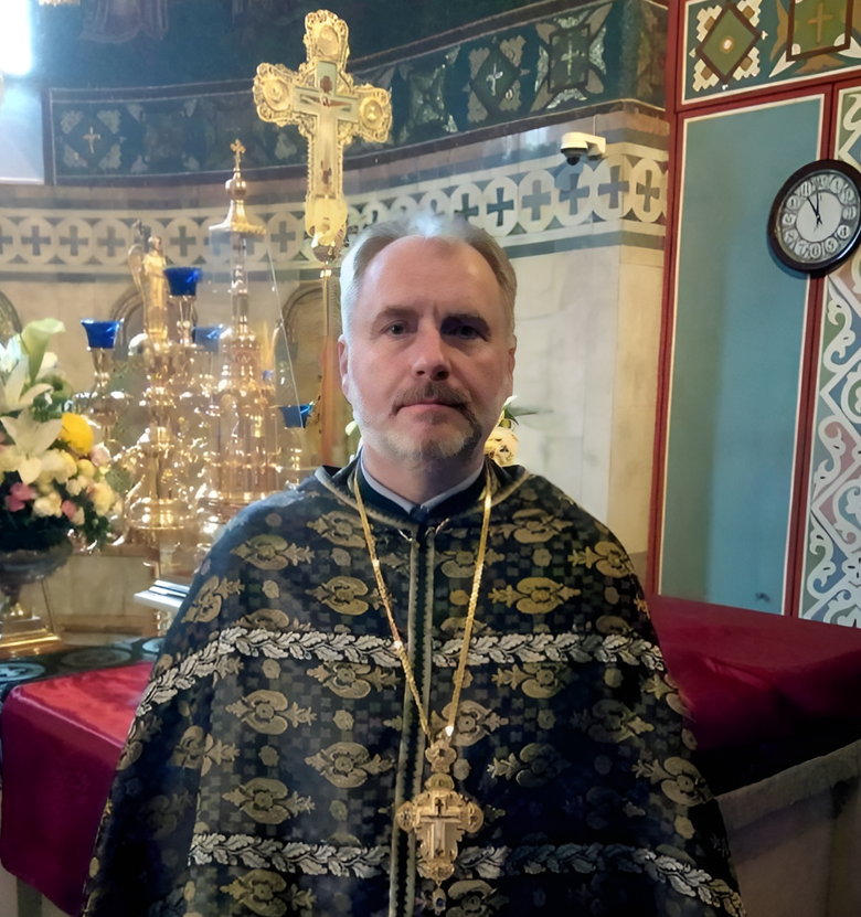 Представником Православної Церкви України, настоятель Парафії Покрови Божої Матері у місті Ірпінь, Богдан Медвідь